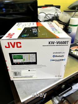Jvc Kwv660bt Double Din Bluetooth 6,8 Dvd/cd Voiture Stéréo Récepteur De Voiture En Dash