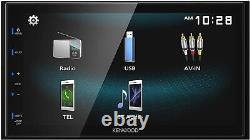 KENWOOD DMX115BT Autoradio Double Din (45W x 4-Ch) Écran Tactile de 6,8 pouces