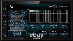 KENWOOD DMX115BT Autoradio Double Din (45W x 4-Ch) Écran Tactile de 6,8 pouces