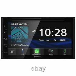 Kenwood Ddx57s 6.8 CD DVD Usb Bluetooth Apple Car Play Android Auto Stereo Nouveau