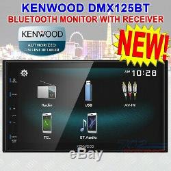 Kenwood Dmx125bt Double Din 6.8 Écran Tactile Voiture Stéréo Numérique Mediea Récepteur