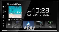 Kenwood Dmx7709s 2-din Voiture Stéréo, Apple Carplay & Android Auto, Sxm, 13-band Eq