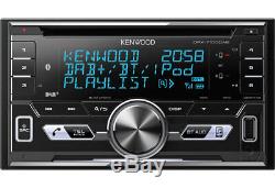 Kenwood Dpx7100dab Double Voiture CD Stéréo Bluetooth Usb Ipod Iphone Dab Antenne