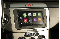 Le Patron D'apple Carplay Android Auto Double 2 Din Bluetooth In-dash Lecture Stéréo Voiture