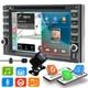 Lecteur Dvd Stéréo Voiture 2 Din 6.2 Double Touch Bt Radio Apple Carplay Gps+caméra