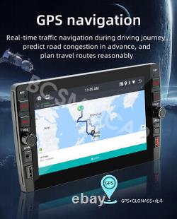Lecteur de radio stéréo vidéo pour voiture Double 2 Din Android 12 avec Apple Carplay
