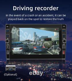Lecteur de radio stéréo vidéo pour voiture Double 2 Din Android 12 avec Apple Carplay