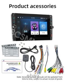 Lecteur de radio stéréo vidéo pour voiture Double 2 Din Android 12 avec Apple Carplay