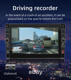 Lecteur multimédia automobile Double Din GPS Navi FM Bluetooth WiFi Vidéo Android Auto
