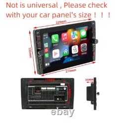 Lecteur multimédia automobile Double Din GPS Navi FM Bluetooth WiFi Vidéo Android Auto