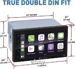 Lecteur multimédia double DIN Apple Carplay Android Planet Audio P9950CPA 6.75