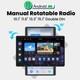 Manuel De StÉrÉo Automobile Joying Double Din Rotation Manuelle Radio De Voiture 10,1 Pouces Android 13 4115