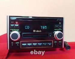 Mcintosh Car Audio 2din CD Md(minidisc) Radio Old Schol Double Din Stereo