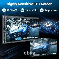 Mise à niveau du système stéréo de voiture double DIN sans fil avec Carplay, Android Auto et Bluetooth