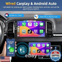 Motorsi autoradio double din de 7 pouces avec Apple Carplay et Android Auto