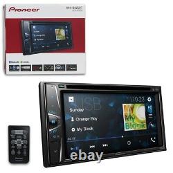 NOUVEL autoradio double DIN Pioneer 6.2 AM/FM CD DVD Bluetooth Stéréo