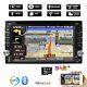 Navigation Gps Stéréo Radio Dvd Lecteur Bt Mic Universel Double Din Voiture En Tableau De Bord
