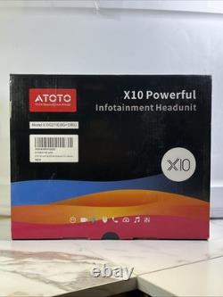 Navigation in-Dash Android AI de 10 pouces, Autoradio Double Din, 4G