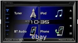Nouveau Jvc Kw-v350bt 6.2 Double Din Car Stereo DVD Mp3 CD Usb Fm Bluetooth Radio
