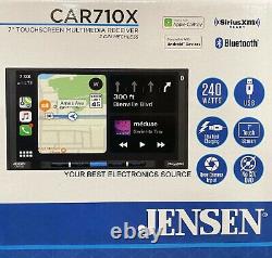Nouveau autoradio numérique 2-DIN Jensen CAR710X, Apple CarPlay et Android Auto