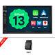 Obd2 + Double Din 7 Android 13 Os Sans Fil Carplay Autoradio Gps Bluetooth