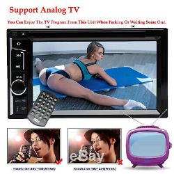 Objectif Sony Double Din Car Stereo Radio CD Lecteur DVD Bluetooth Mirrorlink Pour Gps