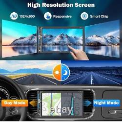 PLZ 7 Autoradio Double Din Sans Fil avec Écran Apple Carplay pour Voiture Audi