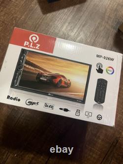 PLZ MP-926W Télécommande Noire SANS FIL Double Din 7 Pouces Lecteur Multi Média de Voiture