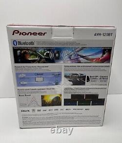 Pioneer 6.2 Double Din Voiture Stéréo Bluetooth Dvd/mp3/cd Player Avh-120bt Nouveau
