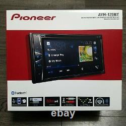 Pioneer Avh-120bt 6.2 Double Din Car Stereo DVD Mp3 CD Usb Bluetooth Radio