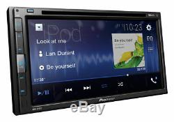 Pioneer Avh-310ex 6.8 Écran Tactile Usb DVD CD Bluetooth Voiture Double Din Stereo Nouveau