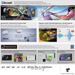 Pioneer Bluetooth Voiture Récepteur Stéréo Basse Système Audio Double Din Radio
