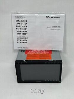 Pioneer DMH-130BT Récepteur stéréo pour voiture avec écran tactile 6,8 pouces Double Din et Bluetooth