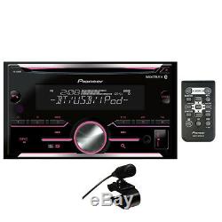 Pioneer Fh-s520bt Double Din Bluetooth Au Tableau De Bord CD / Am / Fm Stéréo Nouveau