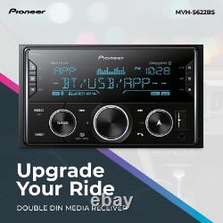 Pioneer MVH-S622BS Autoradio Double Din Bluetooth avec USB/AUX