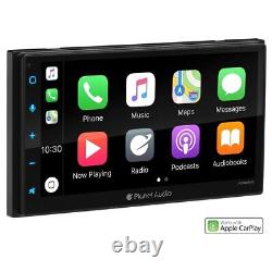 Planète Audio Double Din 6.75 sans mécanisme sans fil Apple Car Play/Android Auto/AM/FM