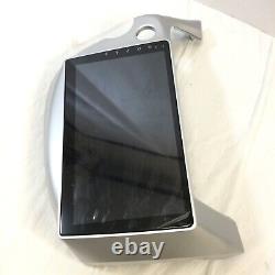 Podofo Gris Noir Lecteur stéréo de voiture Android Double Din pour Honda Fit 2008-2013