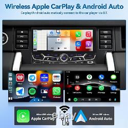 Poste de voiture à double DIN avec Apple Carplay sans fil Android Auto, autoradio avec 6'