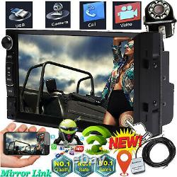 Pour 2005-2015 Scion Tc Xa Xb XD Car Stereo 2 Din Aux-in Android Radio Gps+camera