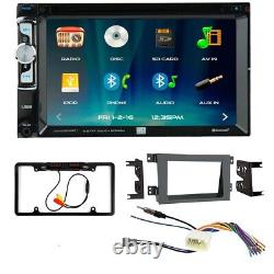 Pour Honda 2006-2008 Ridgeline Kit de tableau de bord Double DIN XDVD276BT et caméra stéréo de voiture