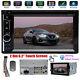 Pour Nissan Altima Double 2 Din 6.2 Car Radio Dvd Stereo Touchscreen Bluetooth