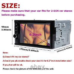 Pour Nissan Altima Double 2 Din 6.2 Car Radio DVD Stereo Touchscreen Bluetooth