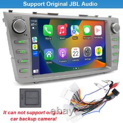 Pour Toyota Camry 2007 2008 2009 2010 2011 9'' Lecteur Radio JBL Android 12 GPS