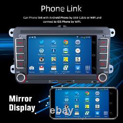 Pour VW Golf MK5 MK6 Jetta Adaptateur Apple Carplay Android 13.0 Radio Stéréo GPS BT