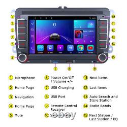 Pour VW Golf MK5 MK6 Jetta Adaptateur Apple Carplay Android 13.0 Radio Stéréo GPS BT