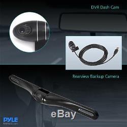 Pyle Pldnandvr695 Android Car Stereo Double Din Dvr Dash Cam Kit De Sauvegarde