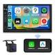 Radio 7car Apple Carplay Android Auto Double 2din Écran Tactile Stéréo Bluetooth