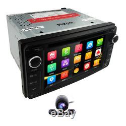 Radio Bluetooth Pour Toyota Double 2din Au Tableau De Bord Gps Lecteur DVD De Voiture Rds Capacitif