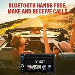 Radio Caméra Arrière Double Din Car Stereo Boss Audio Usb Sd Aux Bluetooth