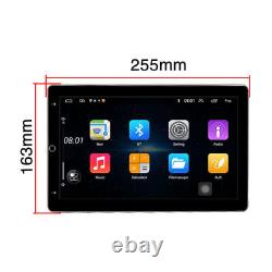 Radio GPS Carplay Android 13 10.1 Écran Tactile Rotatif 2DIN Double Autoradio